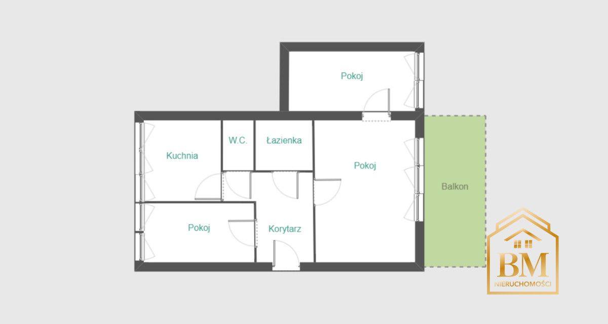 Mieszkanie 3-pokojowe Lublin Dziesiąta, ul. Młodzieżowa. Zdjęcie 11