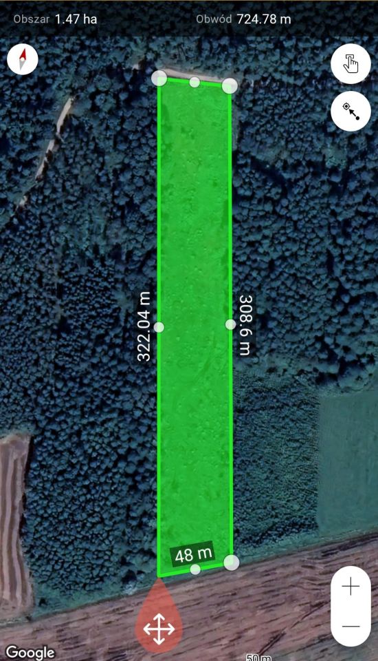 Działka leśna Werstok. Zdjęcie 4