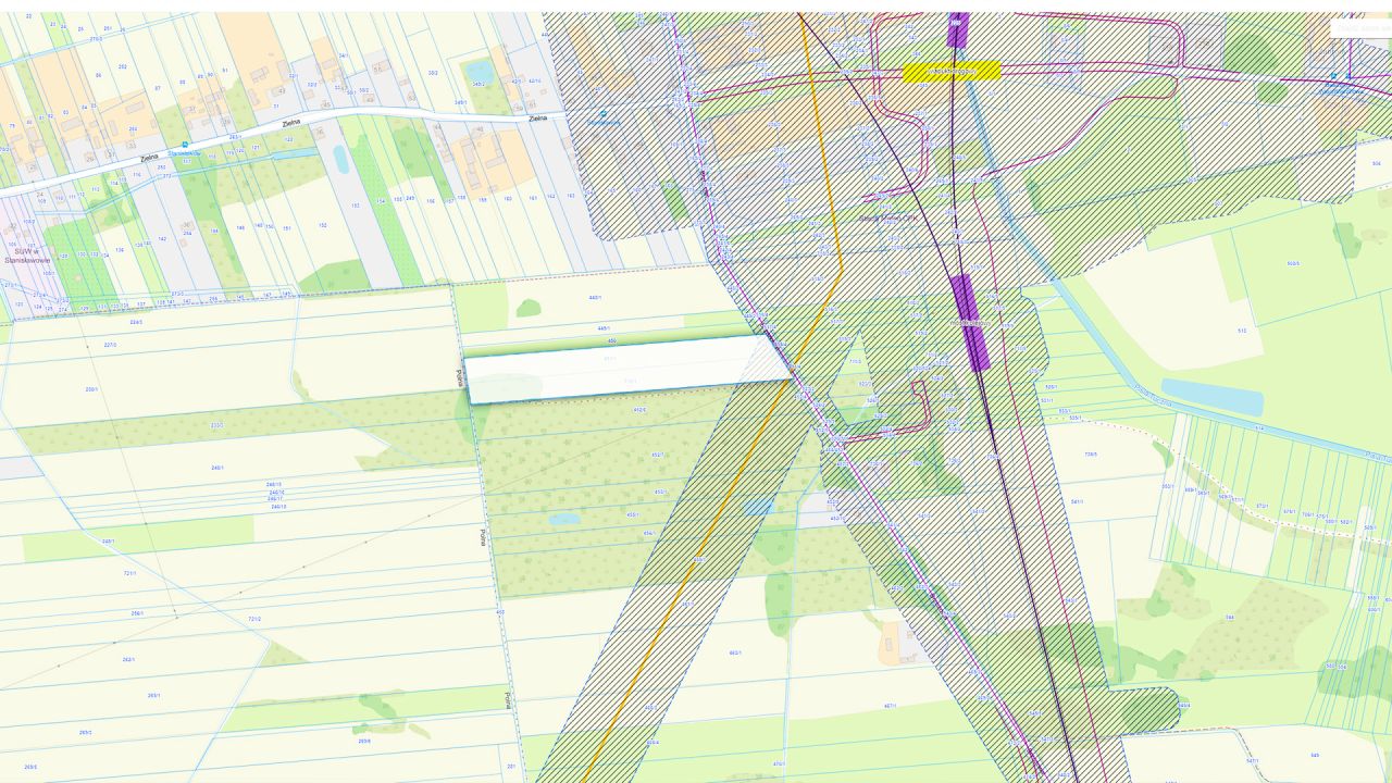 Działka inwestycyjna Baranów, ul. Brzozowa. Zdjęcie 2