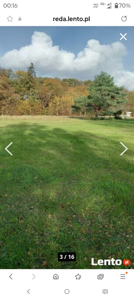 Działka inwestycyjna Reda Pieleszewo, ul. Łososiowa. Zdjęcie 4