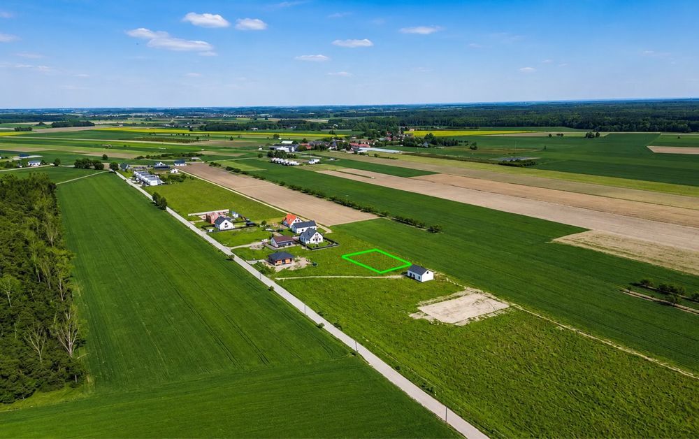 Działka budowlana Konarskie. Zdjęcie 1