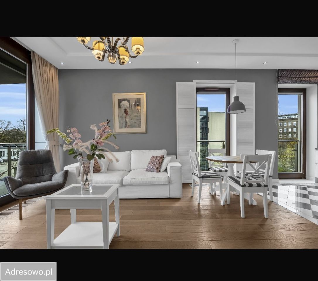 Mieszkanie 2-pokojowe Warszawa Powiśle, ul. Leona Kruczkowskiego