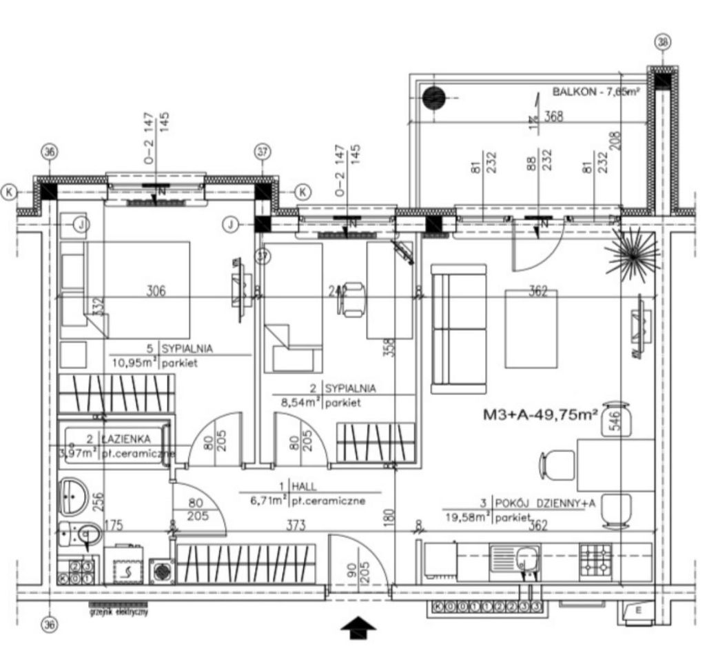 Mieszkanie 3-pokojowe Radzymin Centrum, ul. Władysława Reymonta. Zdjęcie 14