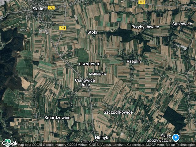 Działka rolno-budowlana Cianowice Marianów. Zdjęcie 1