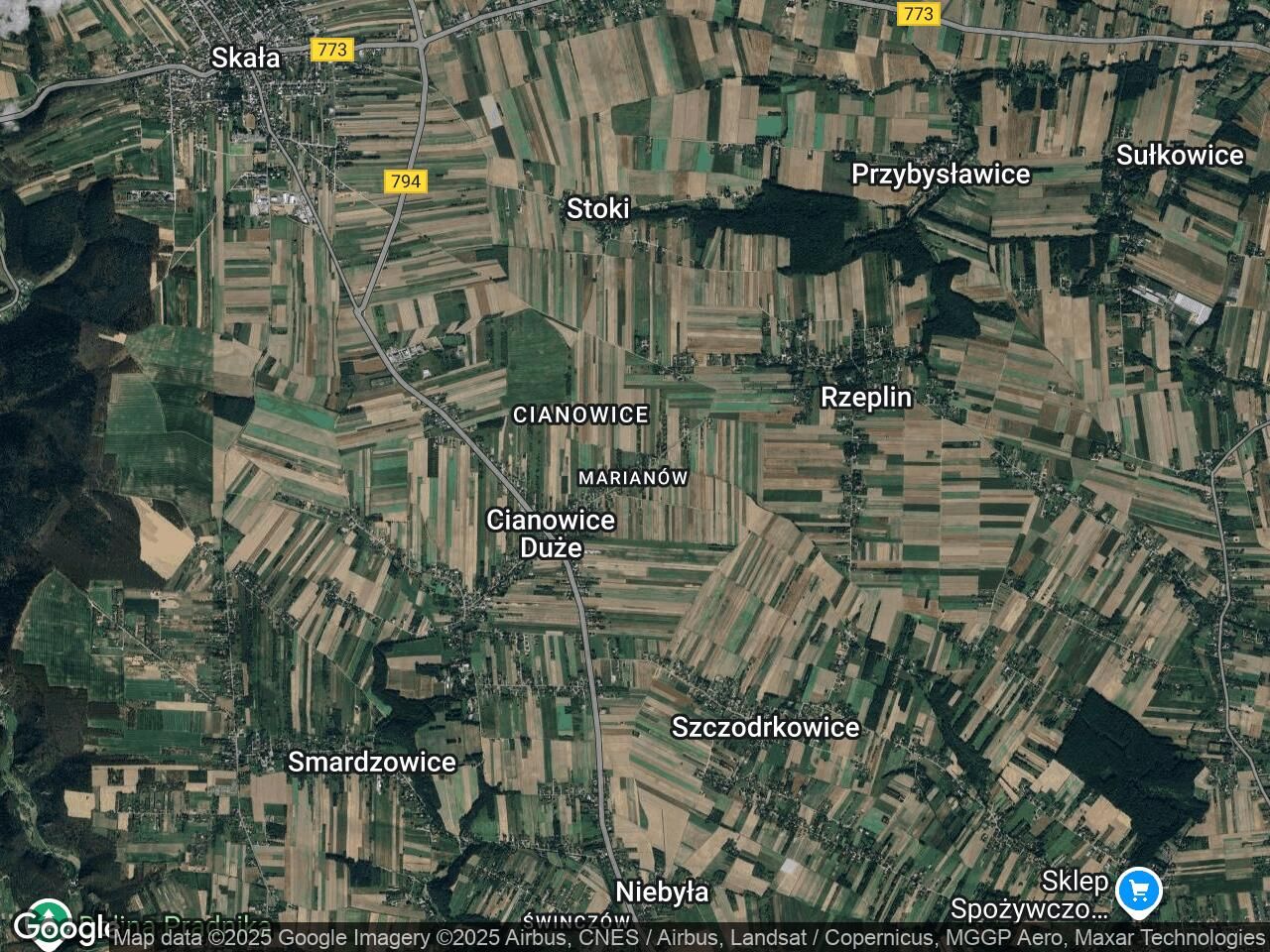 Działka rolno-budowlana Cianowice Marianów