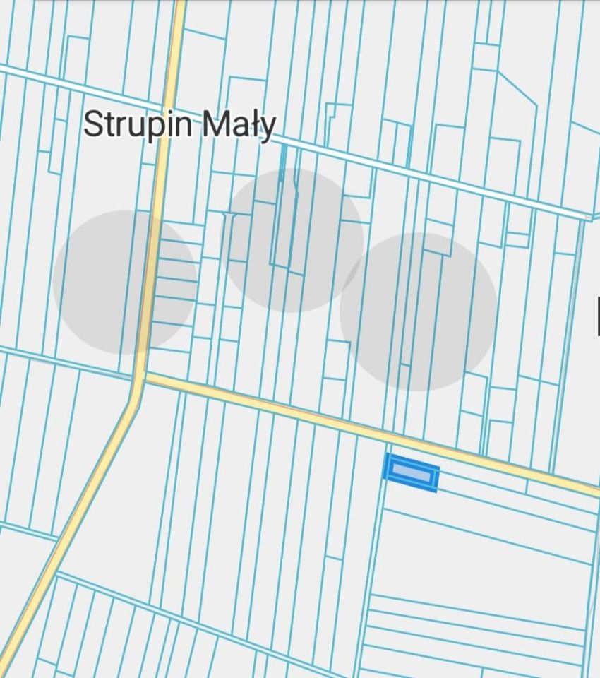 Działka budowlana Strupin Mały. Zdjęcie 3