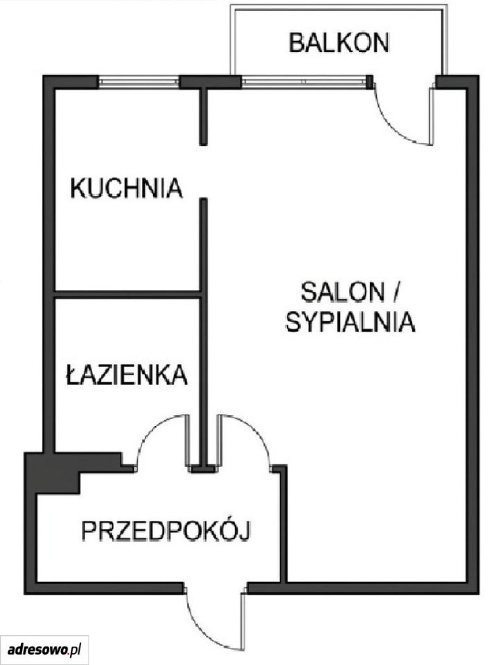 Mieszkanie 1-pokojowe Tczew Suchostrzygi, ul. Władysława Jagiełły. Zdjęcie 9