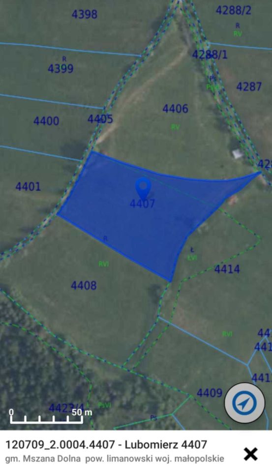 Działka rolna Lubomierz. Zdjęcie 3