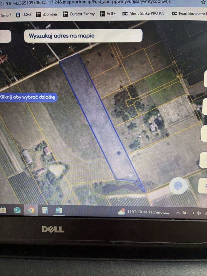 Działka rolna Osuchów, ul. Spokojna