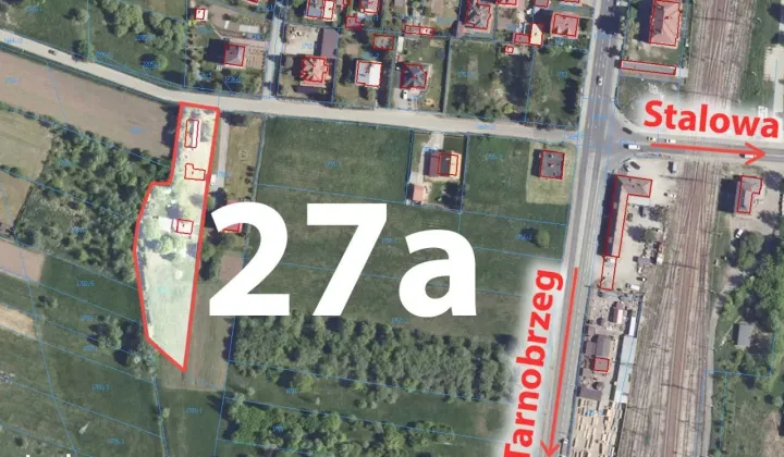 Działka rolno-budowlana Sandomierz Zarzekowice, ul. Żaglowa