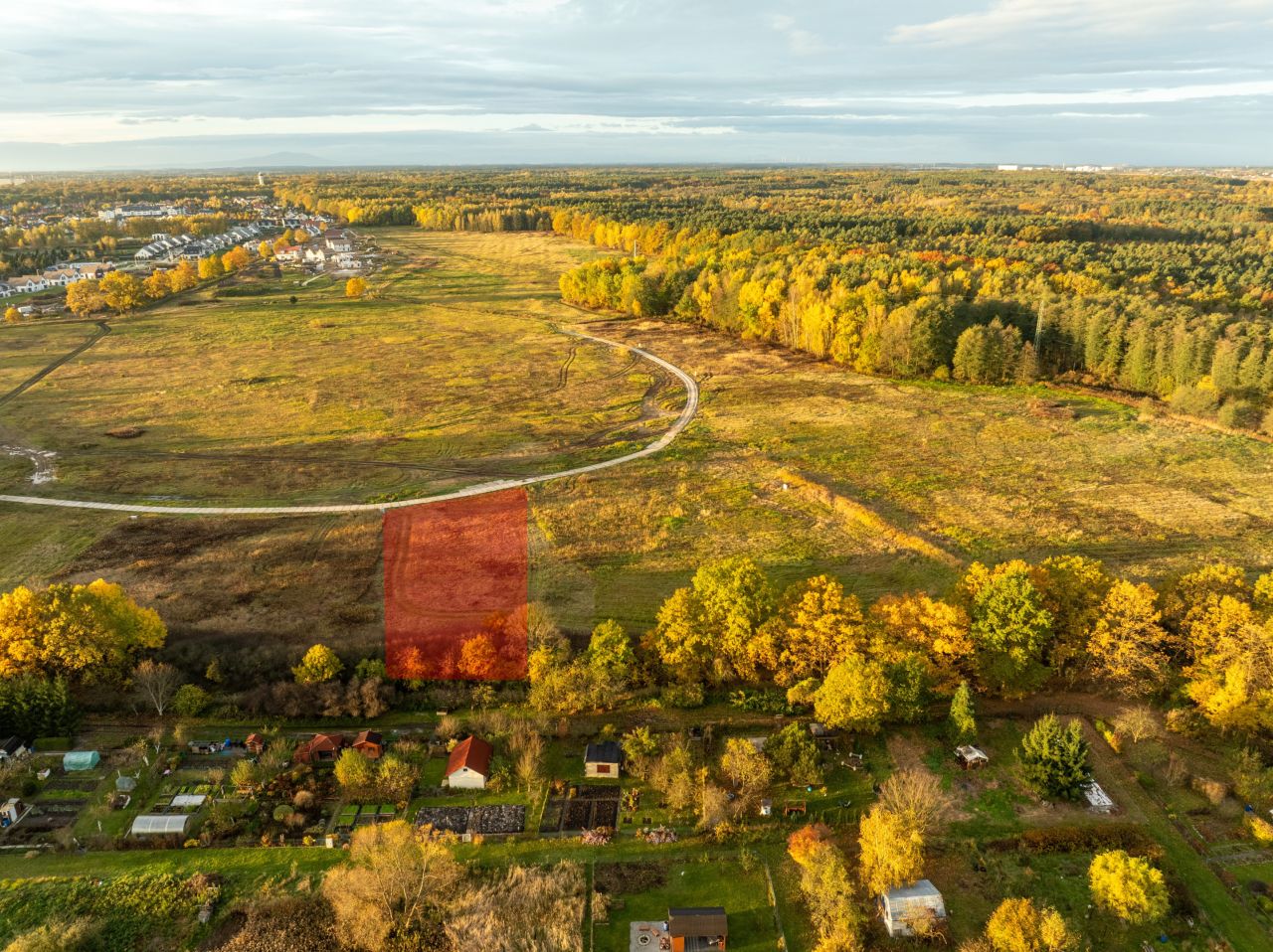 Działka budowlana Wrocław Marszowice, ul. Krzelowska