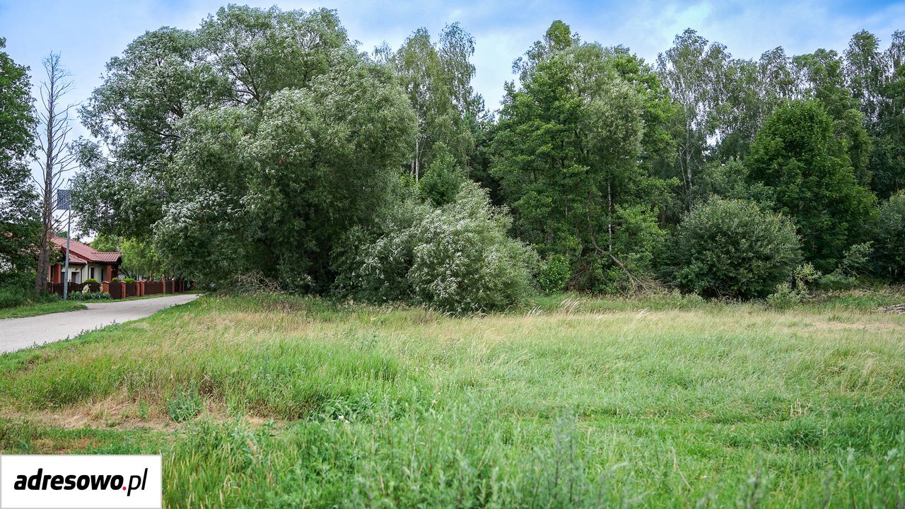 Działka budowlana Obory, ul. Leśna. Zdjęcie 1