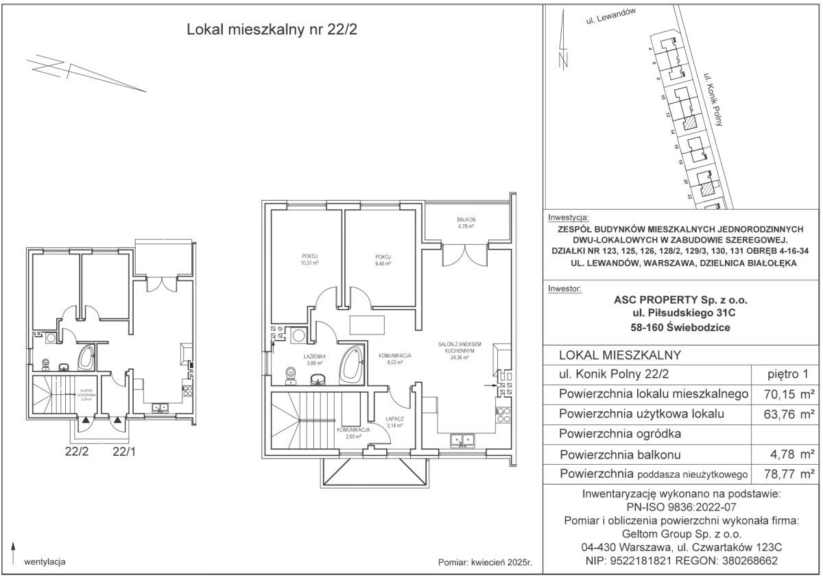 Mieszkanie 3-pokojowe Warszawa Białołęka, ul. Konik Polny. Zdjęcie 11