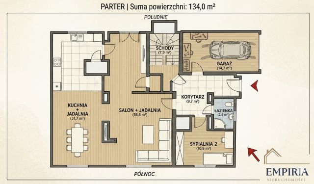 dom wolnostojący, 9 pokoi Kicin. Zdjęcie 22
