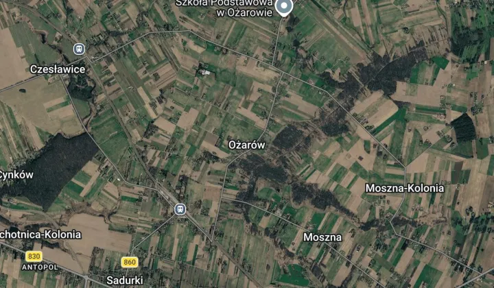 Działka rolna Ożarów