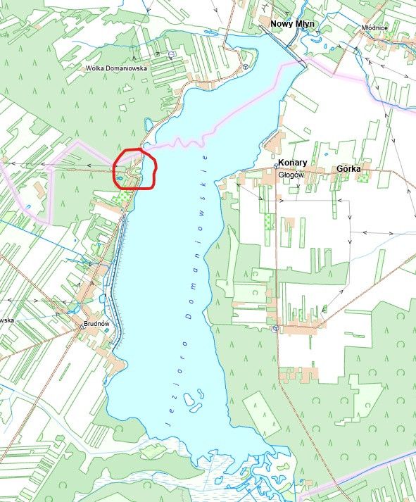 Działka budowlana Brudnów. Zdjęcie 7