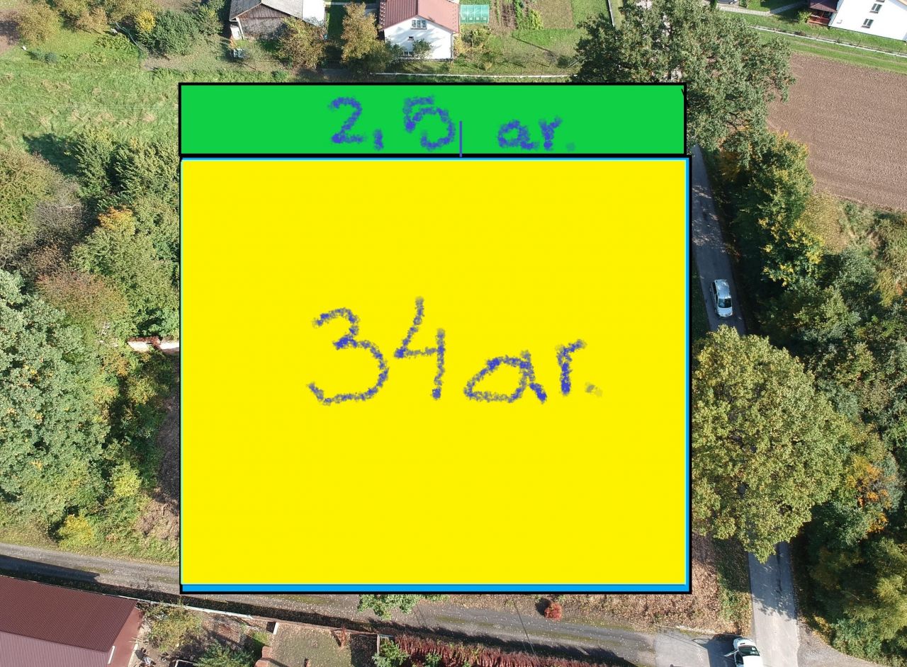 Działka budowlana Kraczkowa. Zdjęcie 7