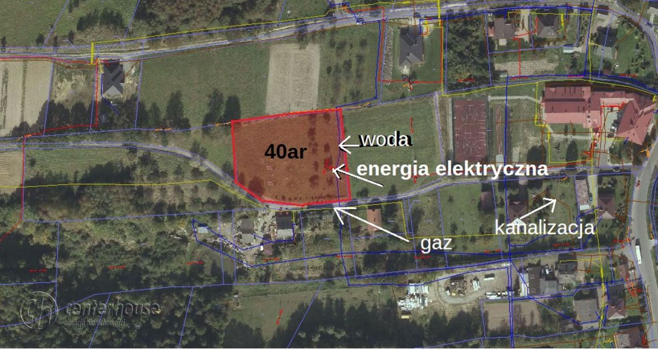 Działka budowlana Hermanowa. Zdjęcie 2