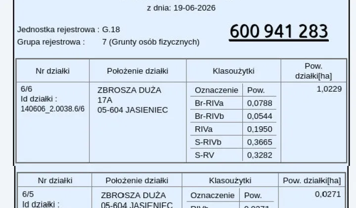 dom wolnostojący, 8 pokoi Zbrosza Duża