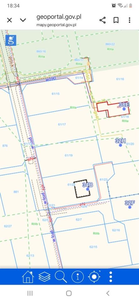 Działka budowlana Jędrzychów, ul. Łabędzia