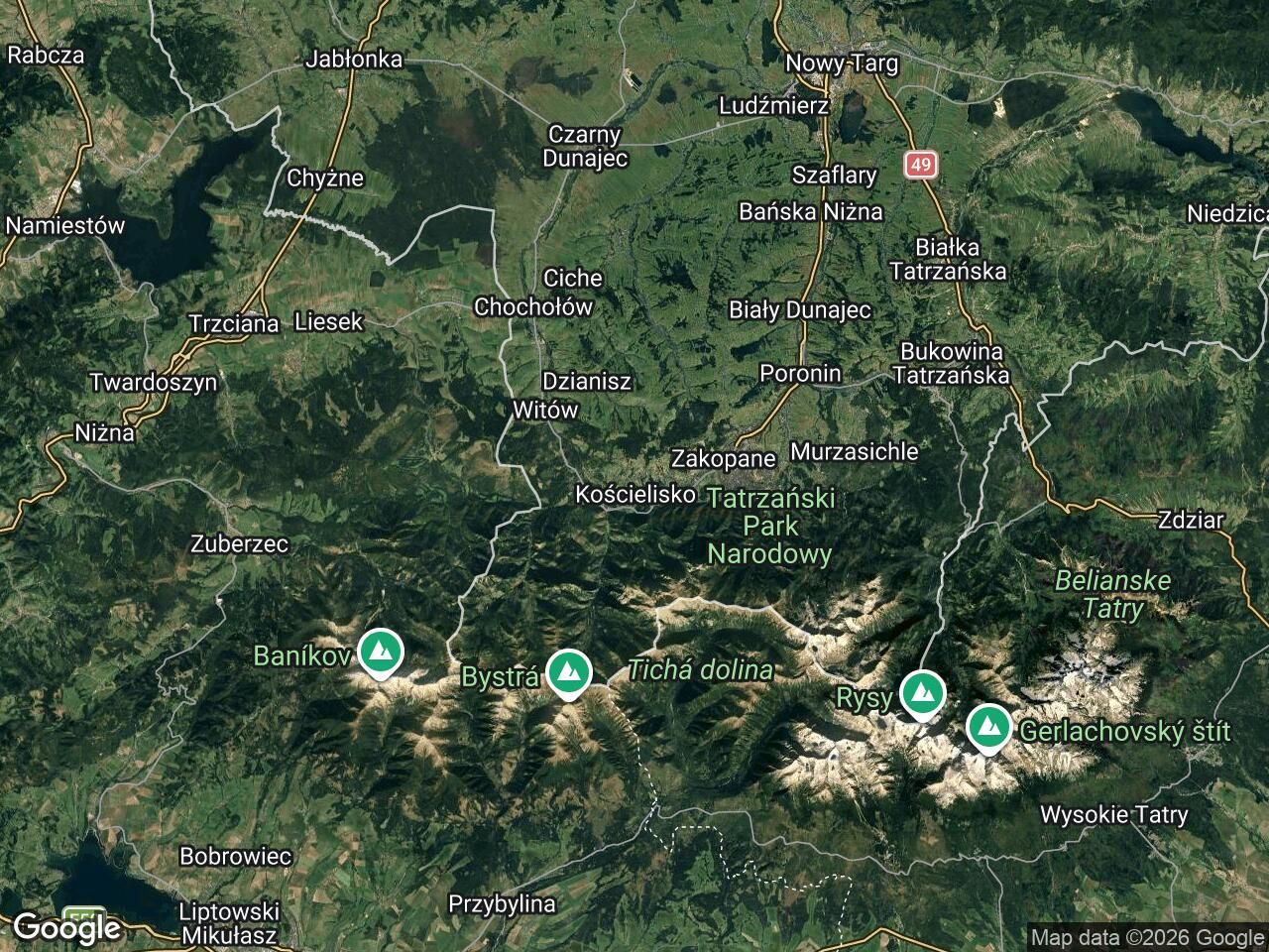 Mieszkanie 3-pokojowe Kościelisko. Zdjęcie 1