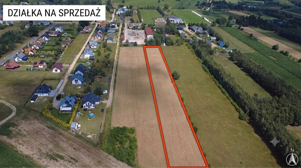 Działka inwestycyjna Jednorożec. Zdjęcie 2
