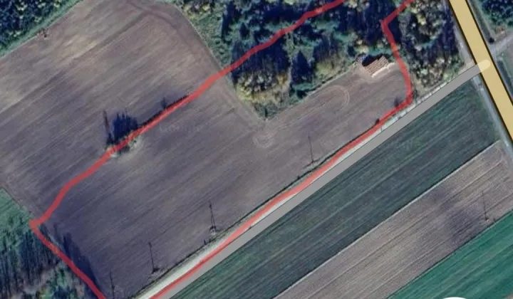 Działka rolna Zaleszany