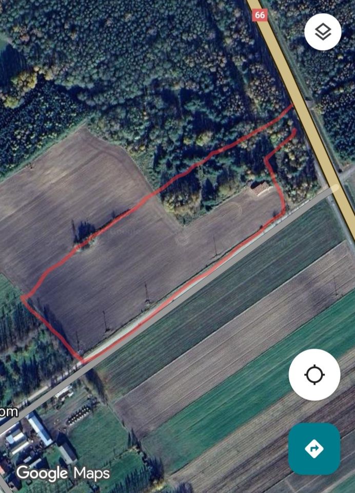 Działka rolna Zaleszany