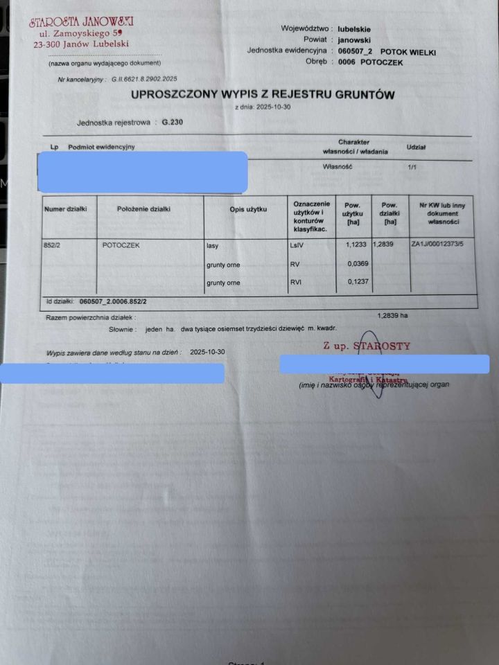 Działka budowlana Potoczek. Zdjęcie 2