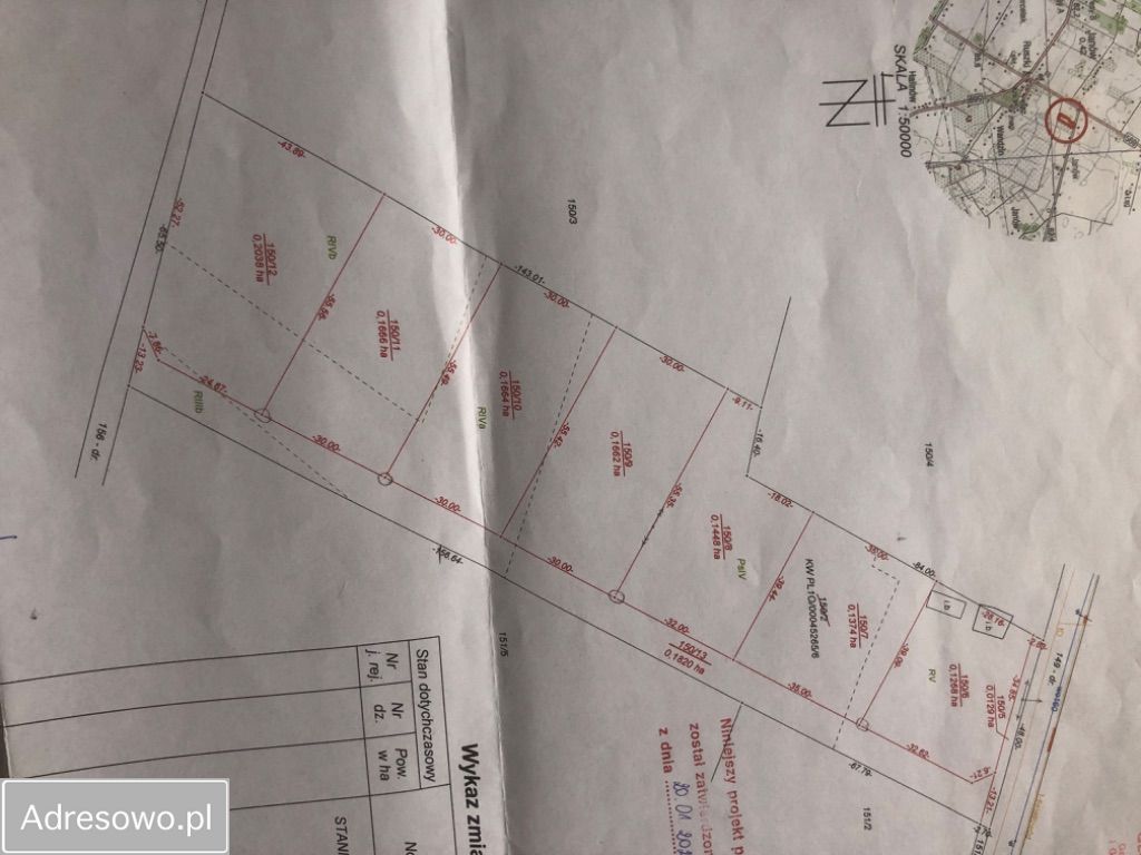 Działka budowlana Młodzieszyn. Zdjęcie 2