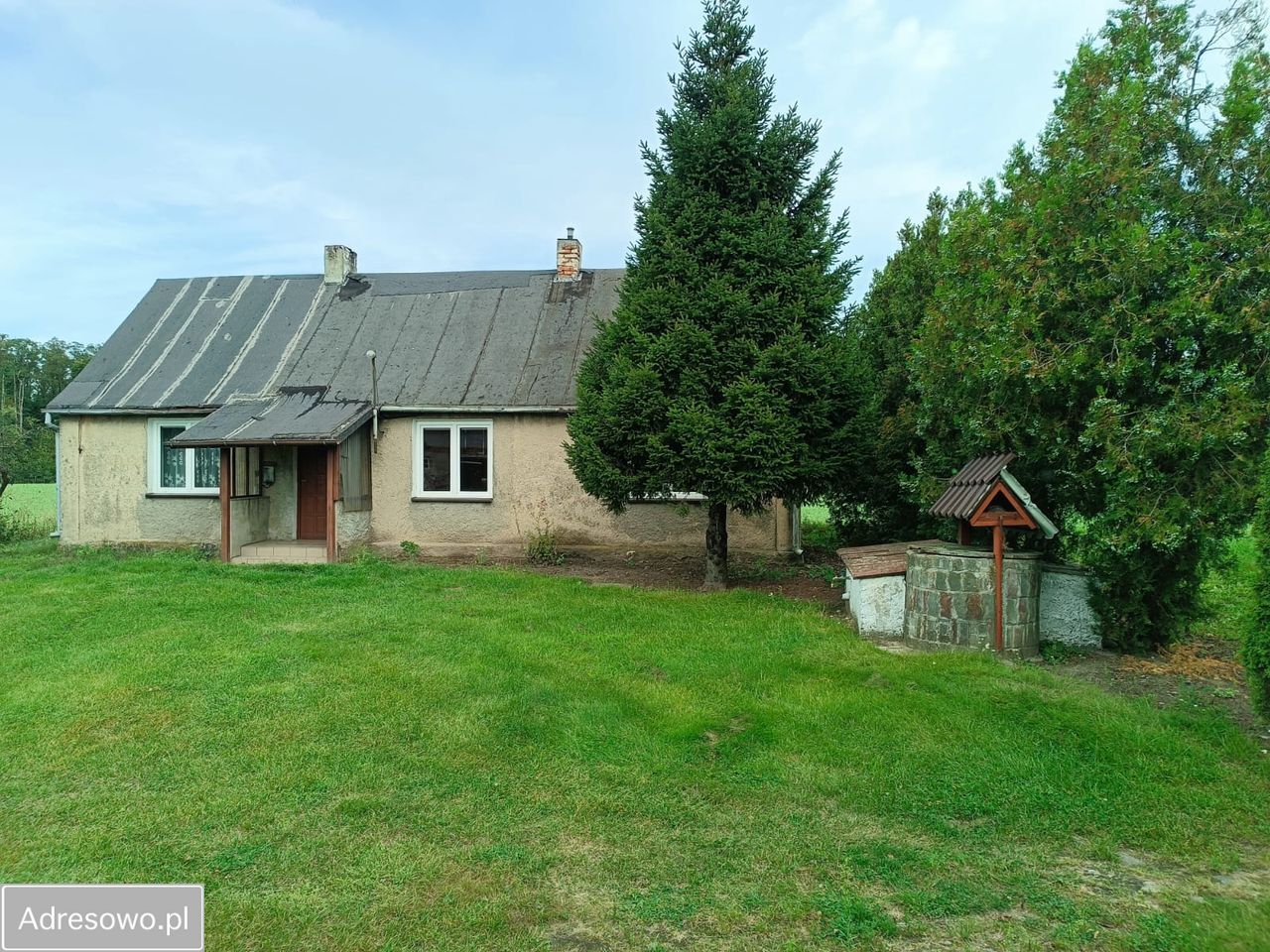 dom wolnostojący, 2 pokoje Unisławice