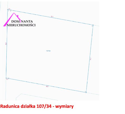 Działka siedliskowa Radunica, ul. Klewrowa. Zdjęcie 6
