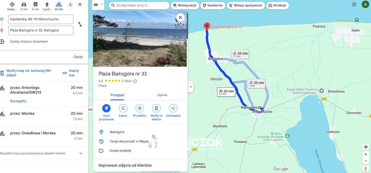 Działka inwestycyjna Wierzchucino, ul. Kapitańska. Zdjęcie 16