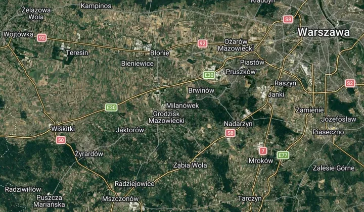 Działka budowlana Milanówek, milanówek