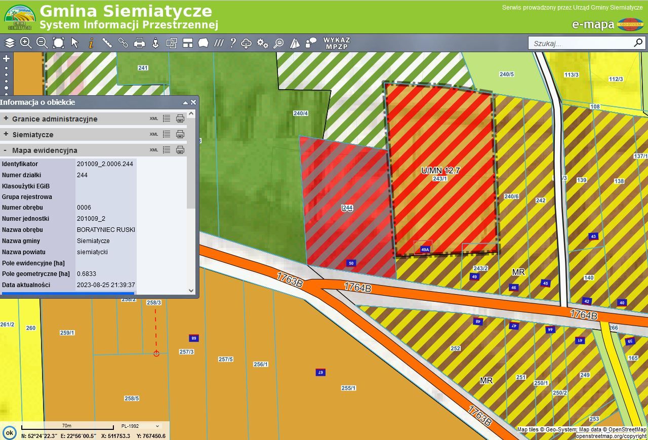 Działka budowlana Boratyniec Ruski. Zdjęcie 8