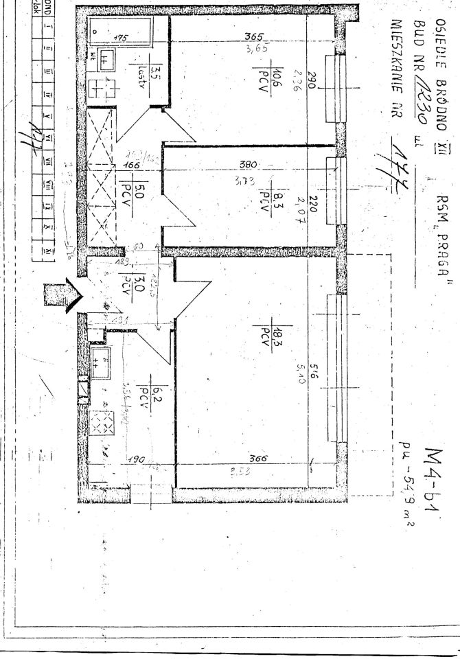 Mieszkanie 3-pokojowe Warszawa Bródno, ul. Wacława Tokarza. Zdjęcie 16