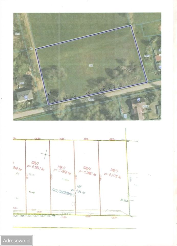 Działka budowlana Markówka. Zdjęcie 3