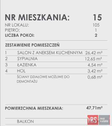 Mieszkanie 2-pokojowe Żyrardów, ul. Henryka hr. Łubieńskiego. Zdjęcie 4