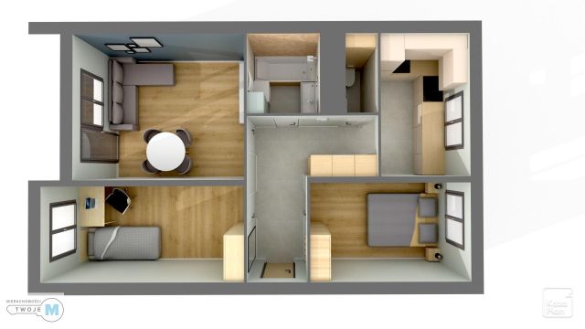 Mieszkanie 3-pokojowe Kielce Uroczysko. Zdjęcie 10