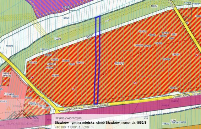 Działka budowlana Sławków. Zdjęcie 2