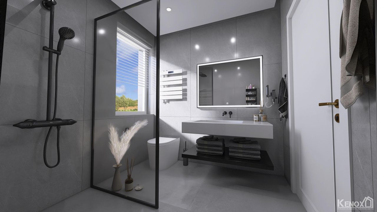 bliźniak, 4 pokoje Mechnice, ul. Jaśminowa. Zdjęcie 19