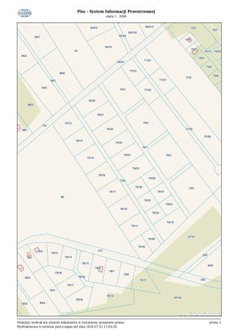 Działka budowlana Pilchy. Zdjęcie 2