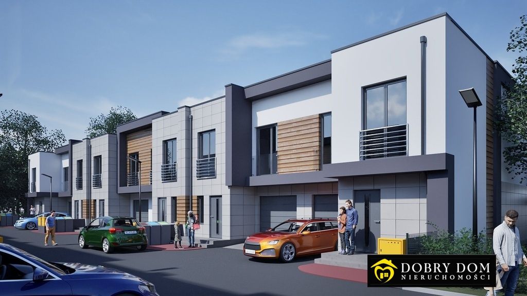 dom szeregowy, 4 pokoje Zaścianki