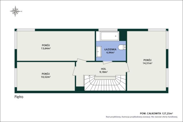 dom szeregowy, 4 pokoje Warszawa Białołęka. Zdjęcie 46