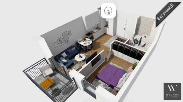 Mieszkanie 2-pokojowe Kraków Prądnik Biały. Zdjęcie 1