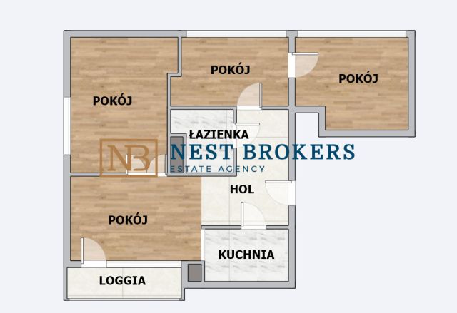 Mieszkanie 4-pokojowe Kraków Krowodrza, ul. Karola Szymanowskiego. Zdjęcie 1