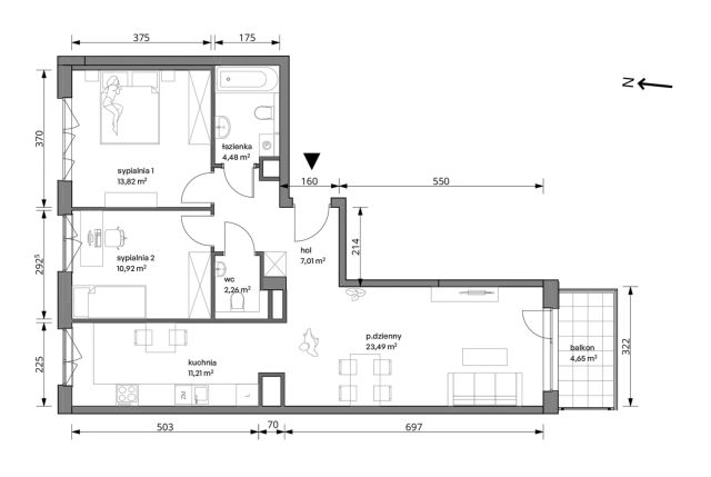 Mieszkanie 3-pokojowe Warszawa Włochy, ul. Trzcinowa. Zdjęcie 7