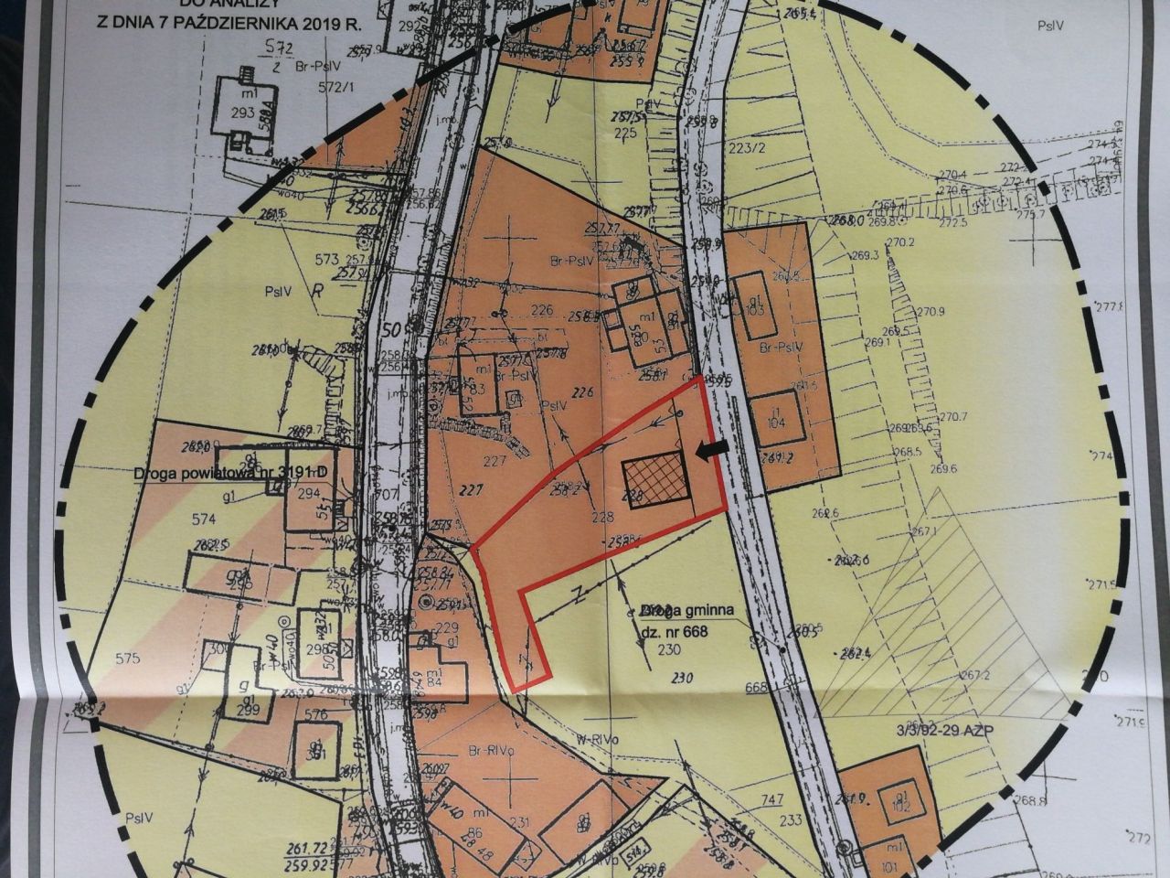 Działka budowlana Starczówek. Zdjęcie 2