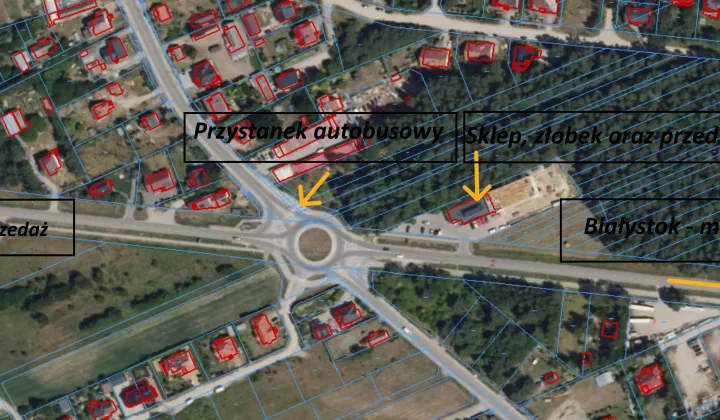 Działka budowlana Krupniki, ul. Kruszewska