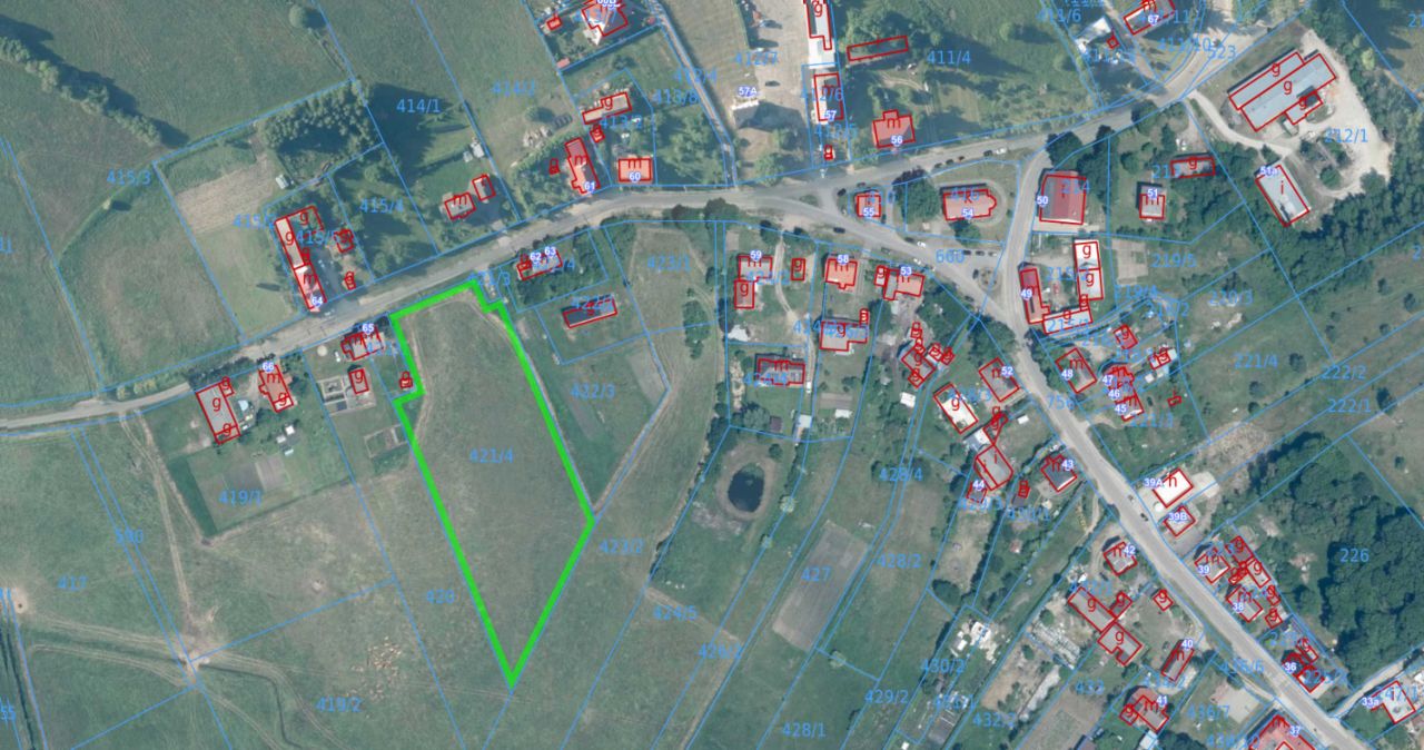 Działka budowlana Parsęcko. Zdjęcie 2